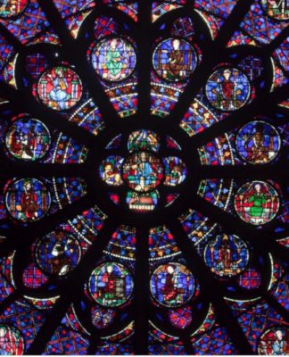 As rosáceas da catedral de Notre Dame / Foto: Divulgação Notre Dame