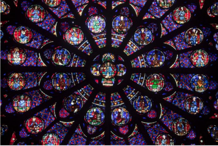 As rosáceas da catedral de Notre Dame / Foto: Divulgação Notre Dame