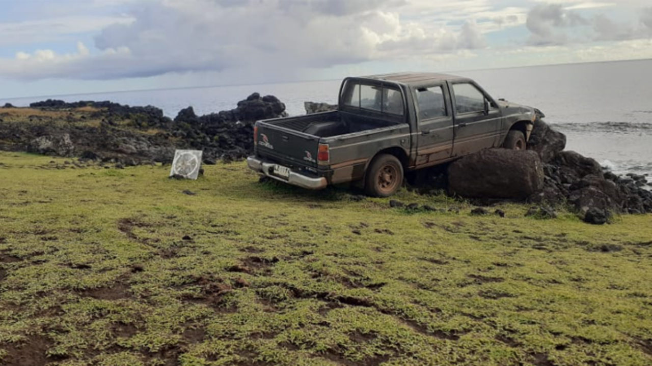 Acidente com caminhonete na Ilha de Páscoa pode prejudicar visitação -  Planeta