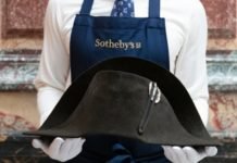 Chapéu de Napoleão pode atingir R$ 3,6 milhões em leilão