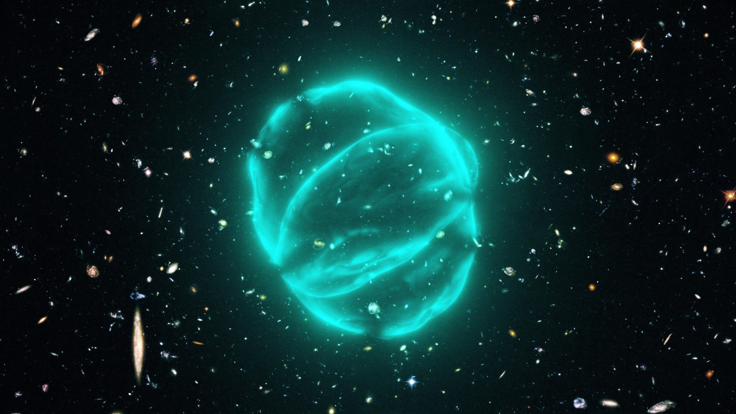Astrônomos revelam a imagem mais nítida dos misteriosos círculos de rádio no espaço