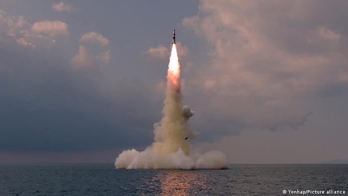 Nordkorea feuert Rakete von U-Boot ab